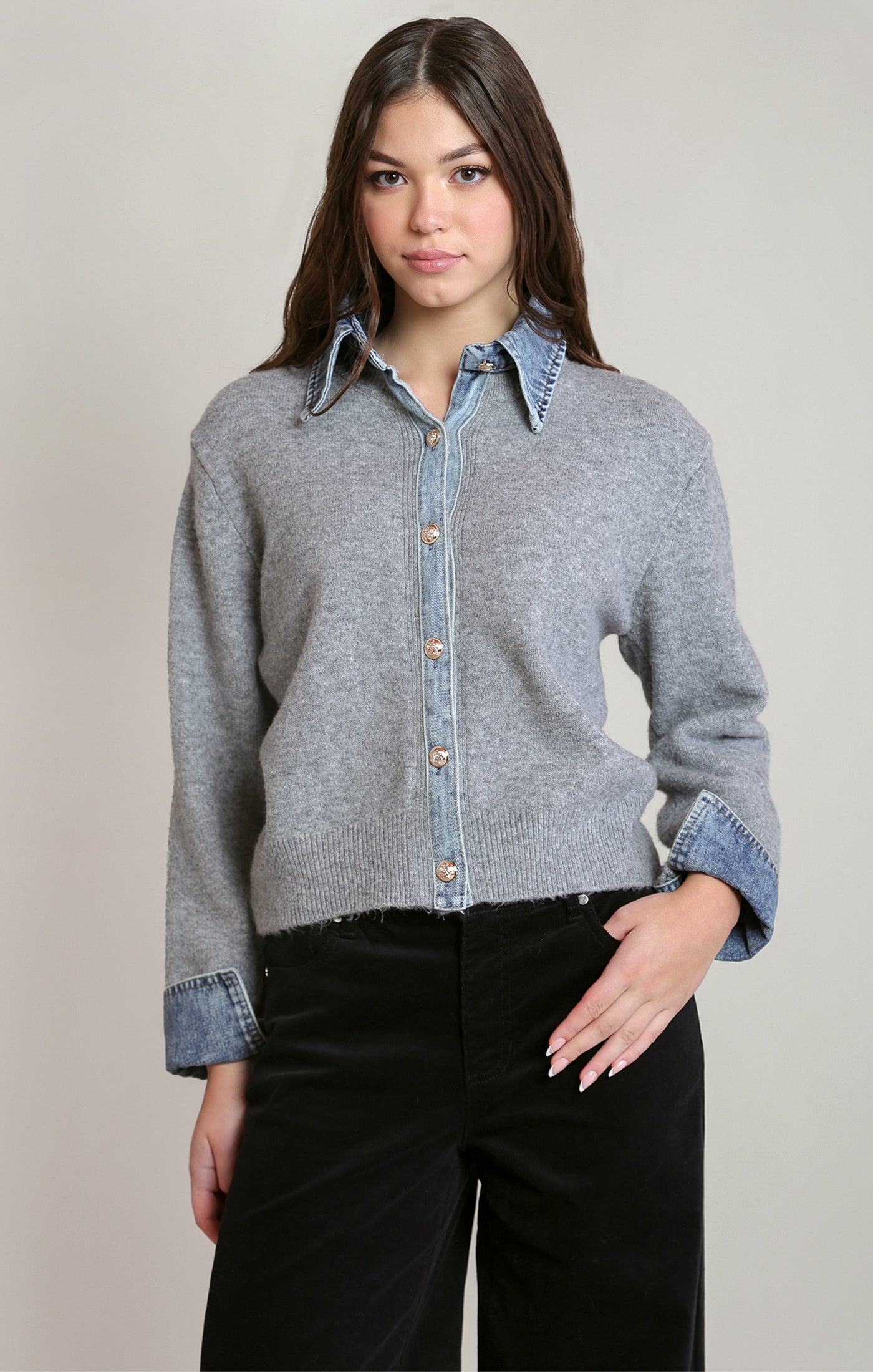 Blue Jean Baby Cardigan