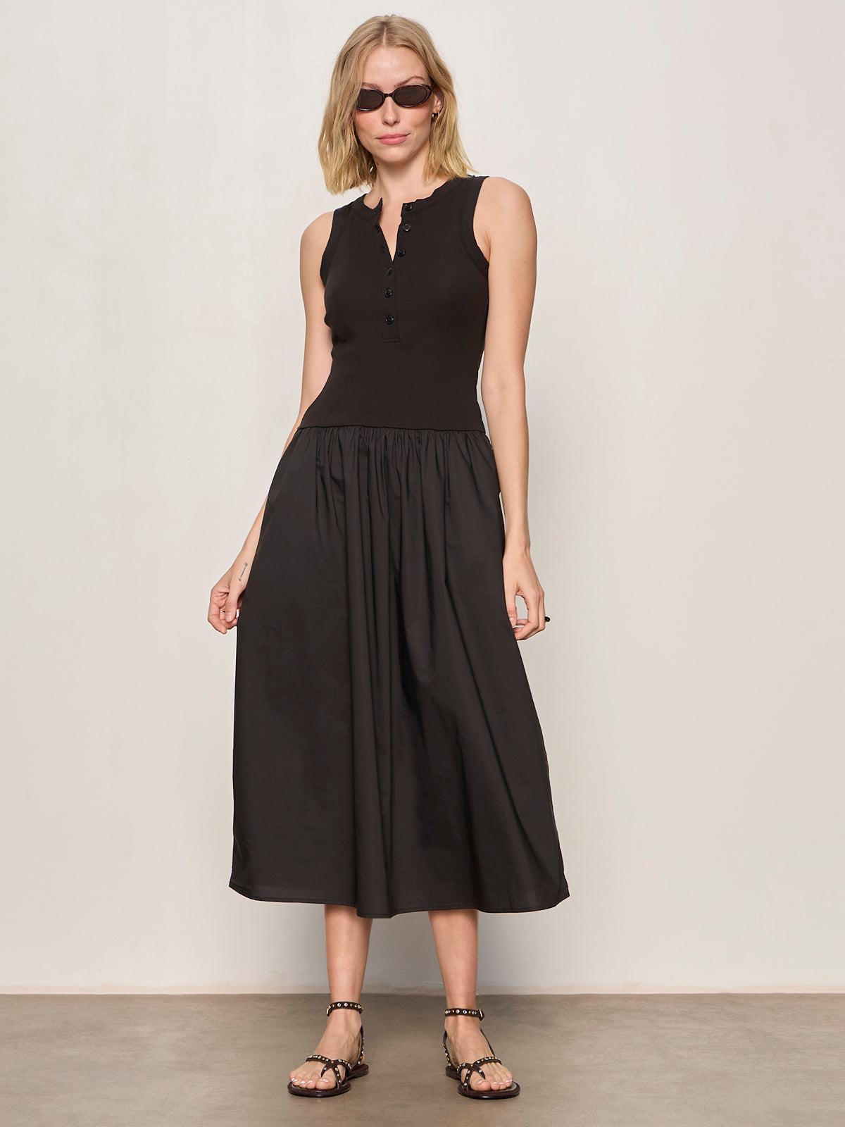Breakaway Mix Media Dress
