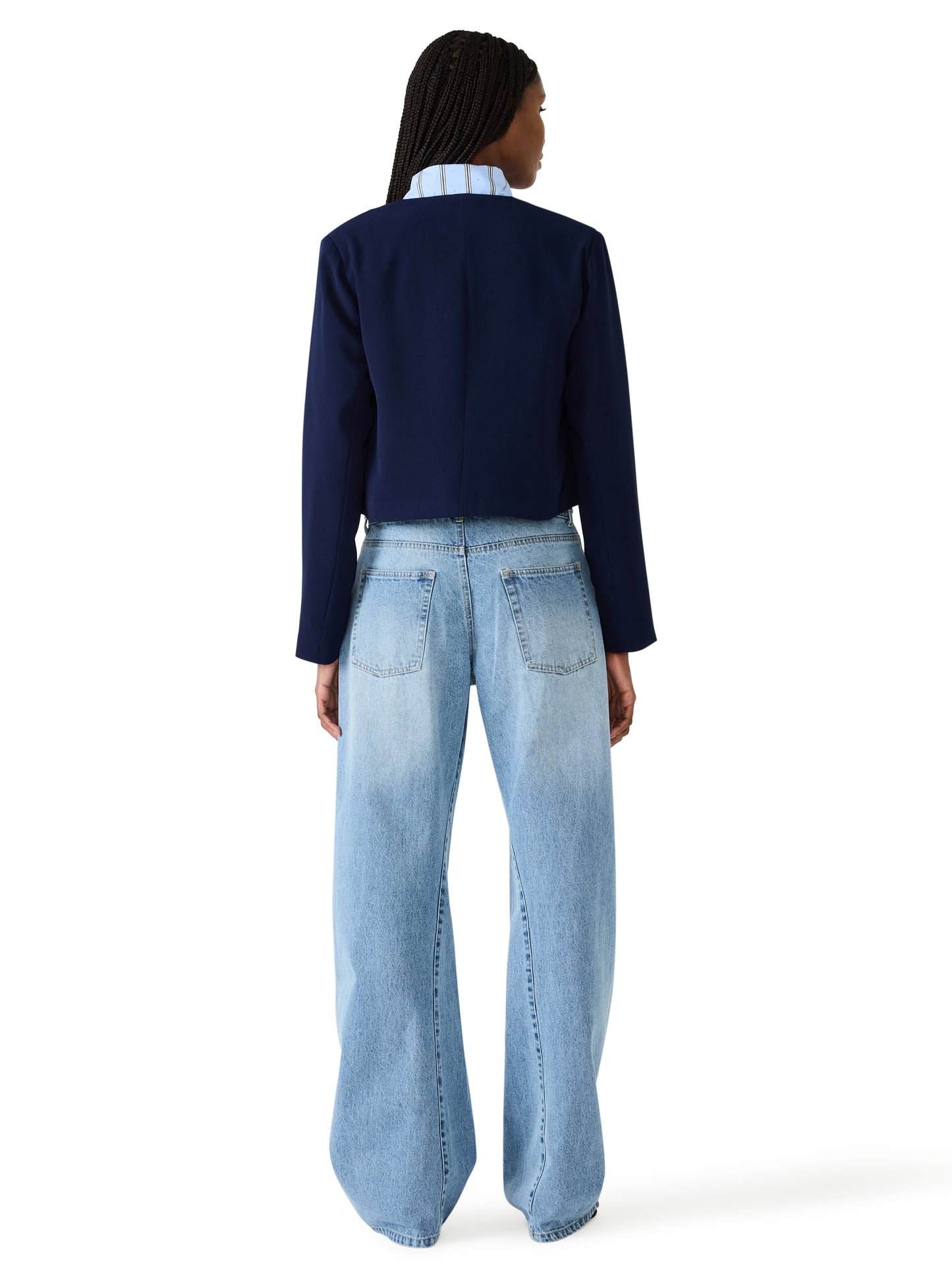 Serenea Blazer in Marine