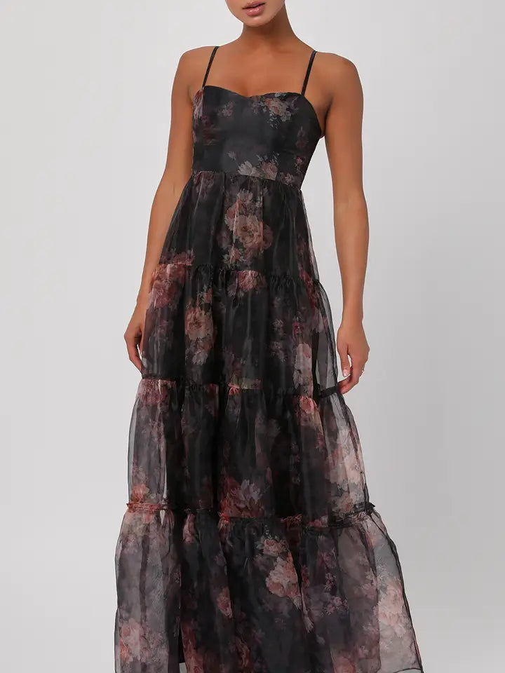 calissa maxi dress Calissa Tiered Maxi Dress