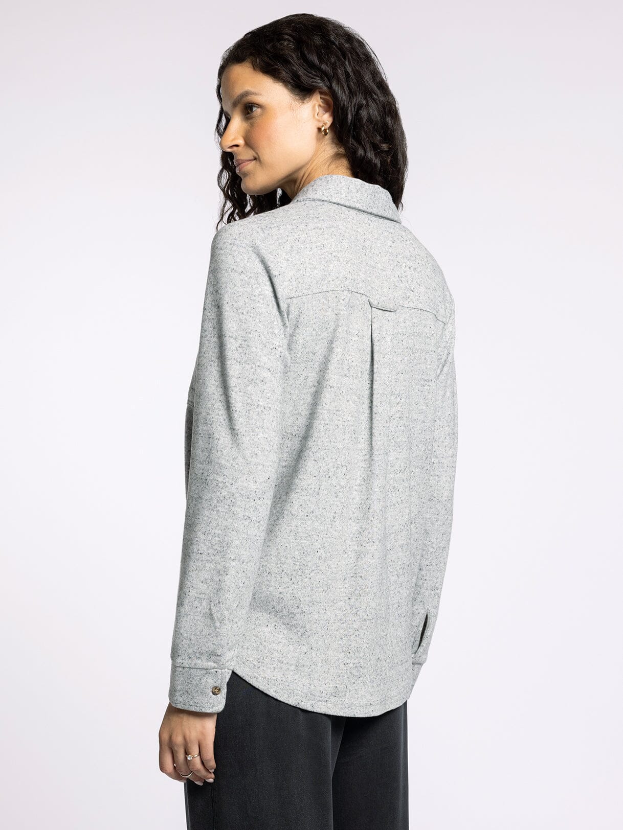 CASSIAN CHARCOAL & IVORY SHIRT