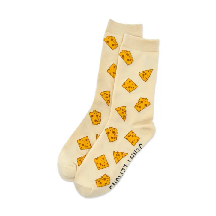 Cheese Crew Socks