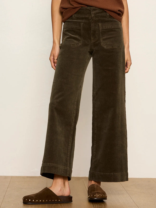 Chelsea Wide Leg Pant in Kalamata