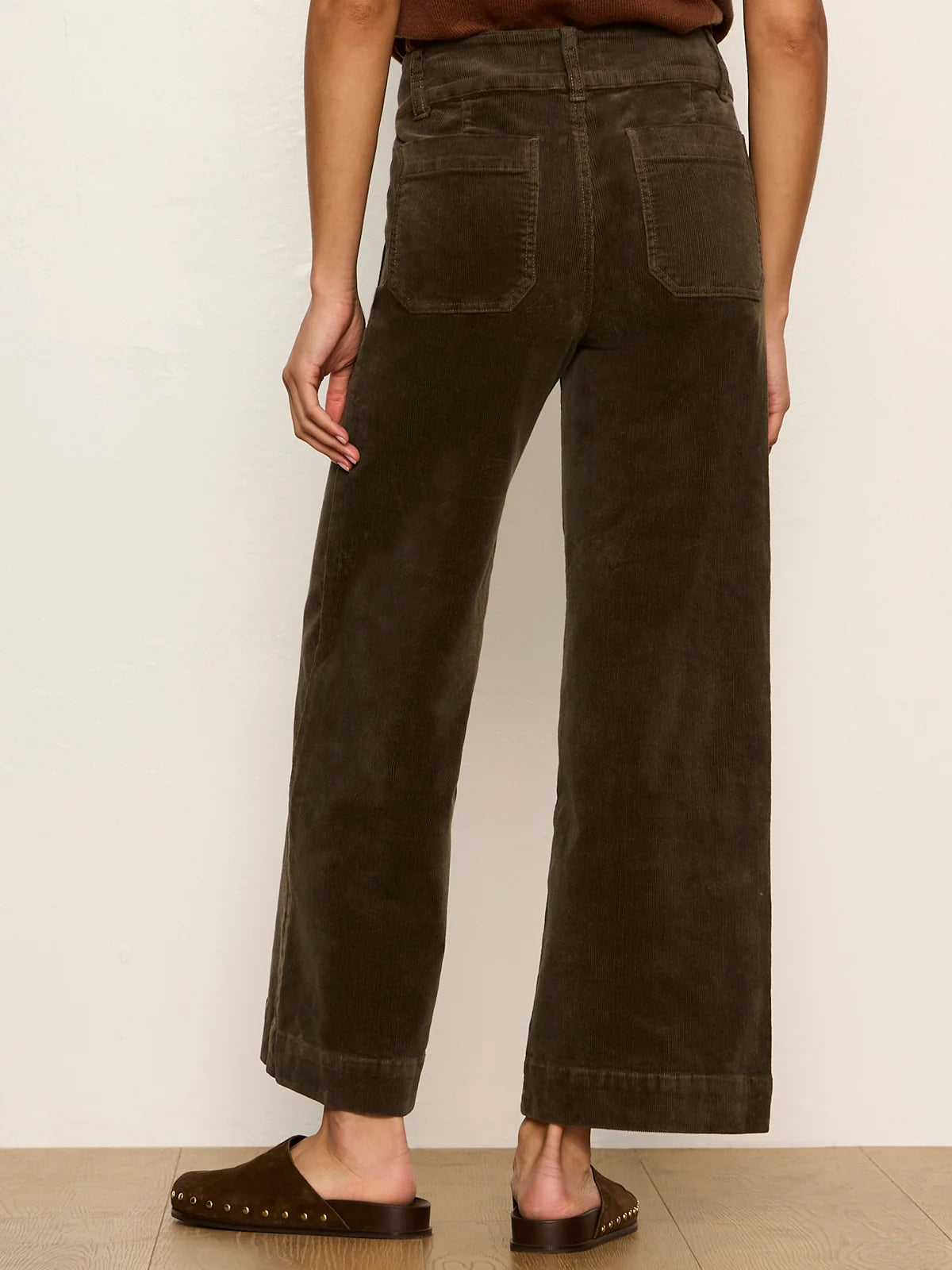 Chelsea Wide Leg Pant in Kalamata