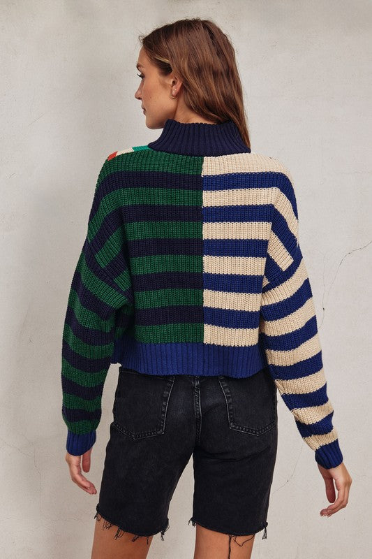 Colorburst Stripe Sweater