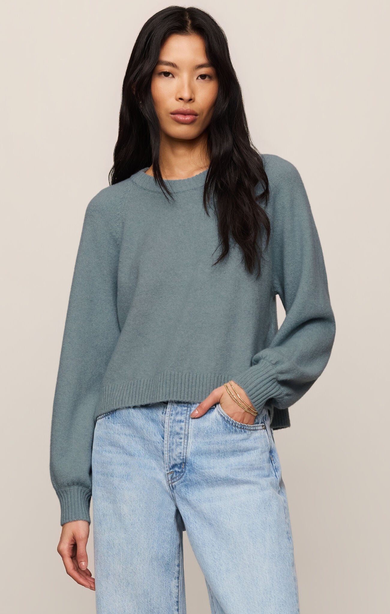 Coming Up Sweater in Soft Succulent