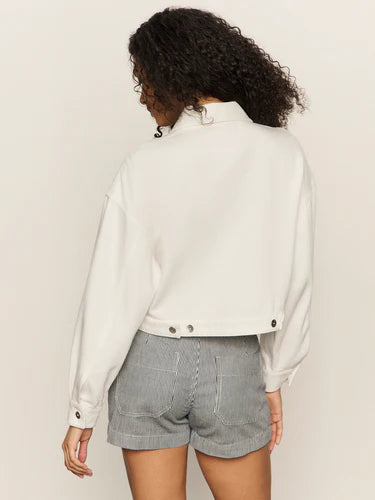 Cropped Paper Boy Jacket