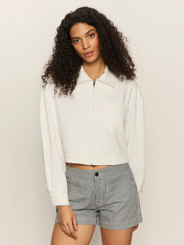 Cropped Paper Boy Jacket