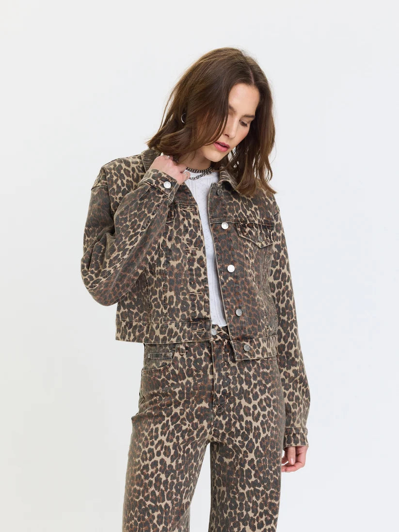 Del Mar Short Jacket in Cool Cat