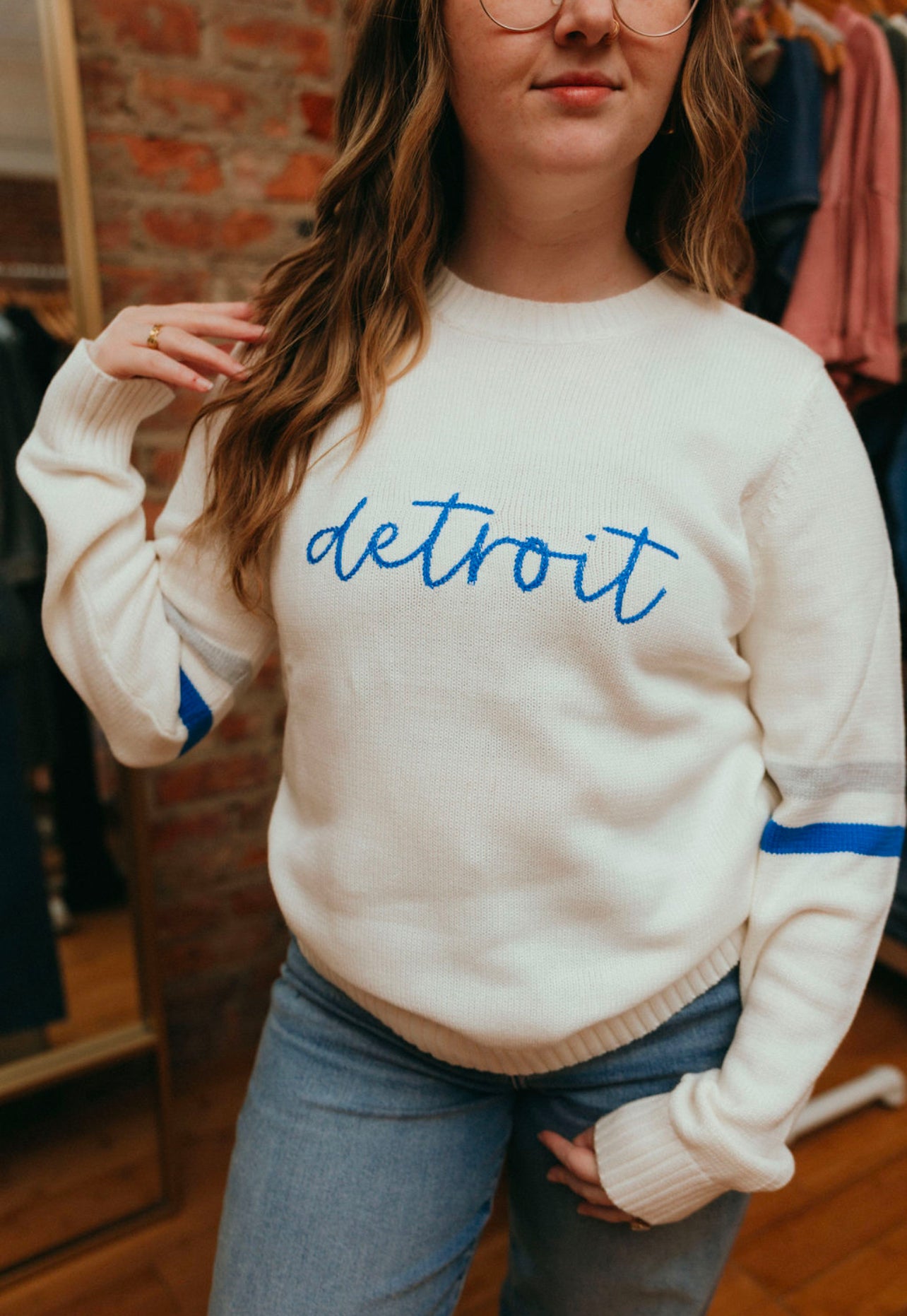Detroit Cursive Detroit Baseball – Ferne Boutique