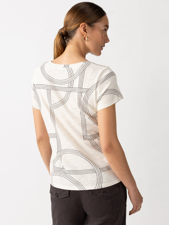 The Perfect Tee Graphic Lines