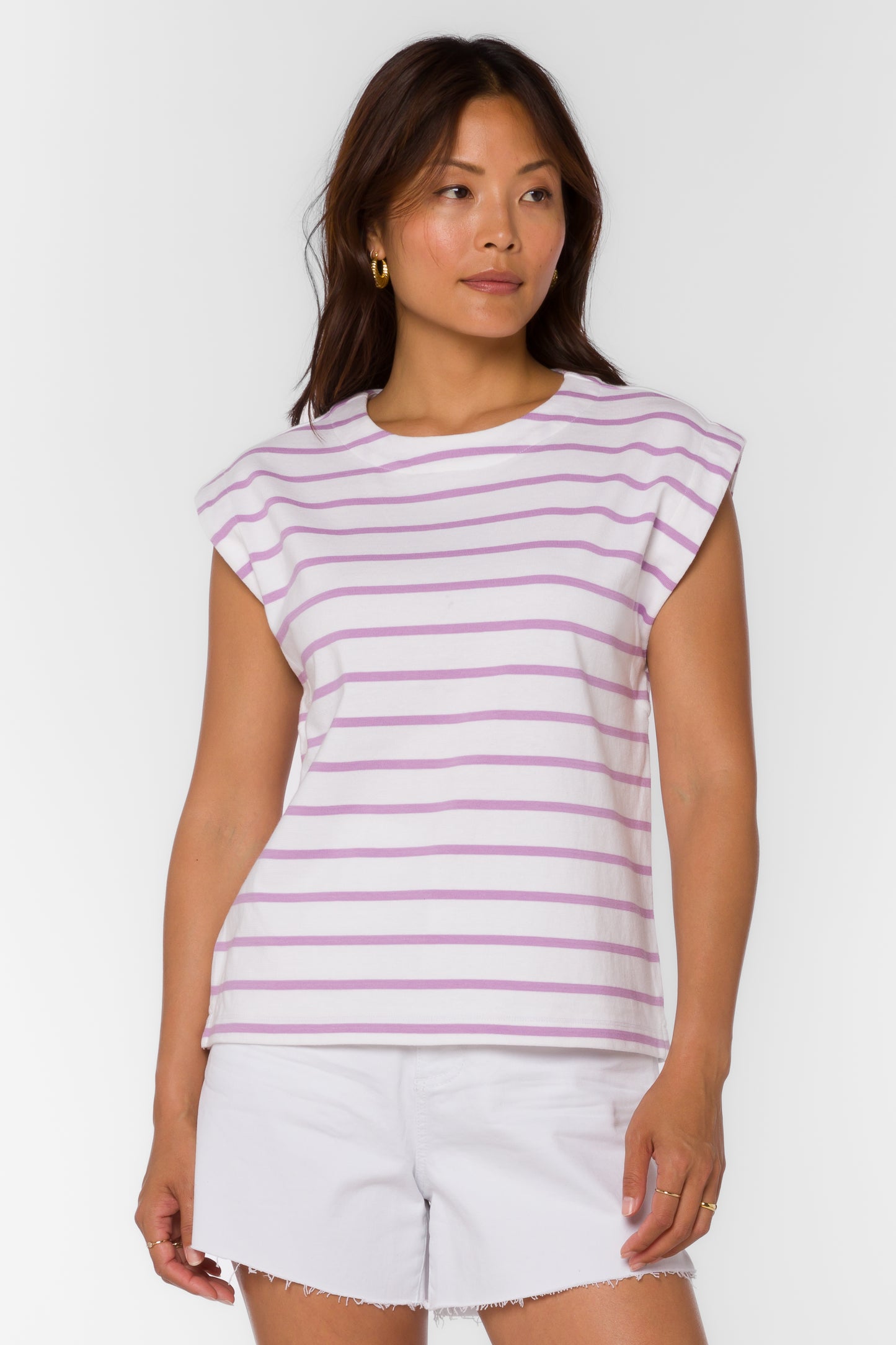 Derrick Striped Tee