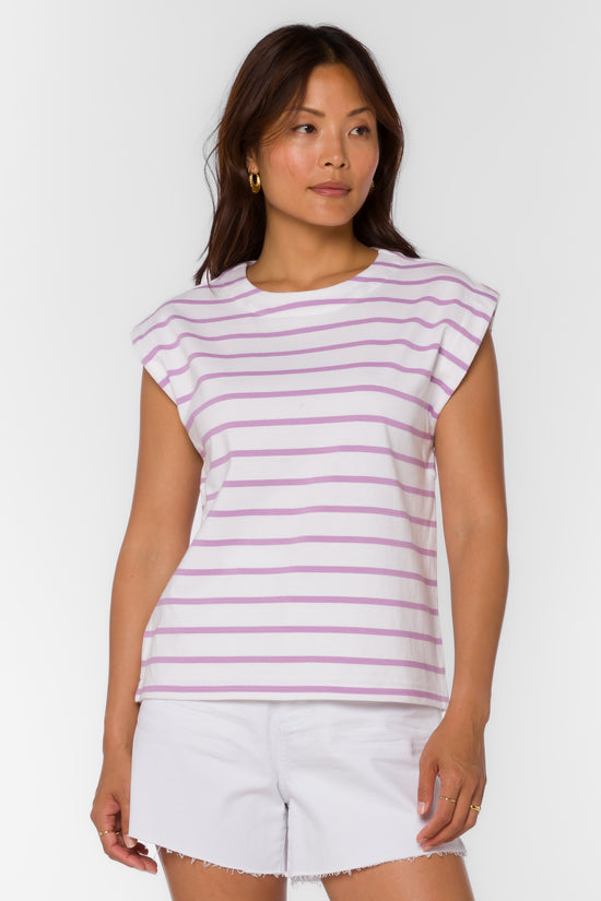 Derrick Striped Tee