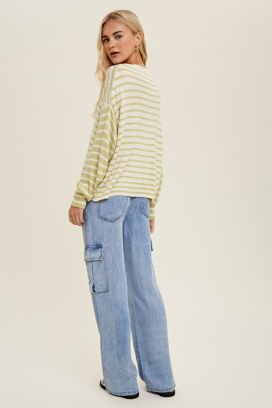 Load image into Gallery viewer, Darcy Stripe Sweater
