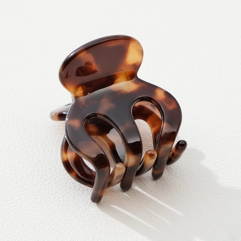 Deep Tortoise Mini Hair Claws