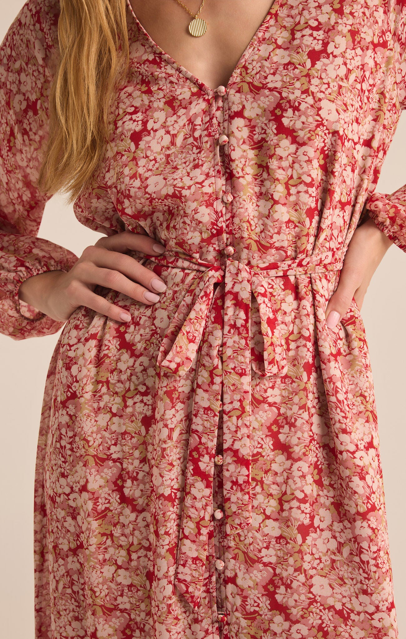 Della Floral Maxi Dress