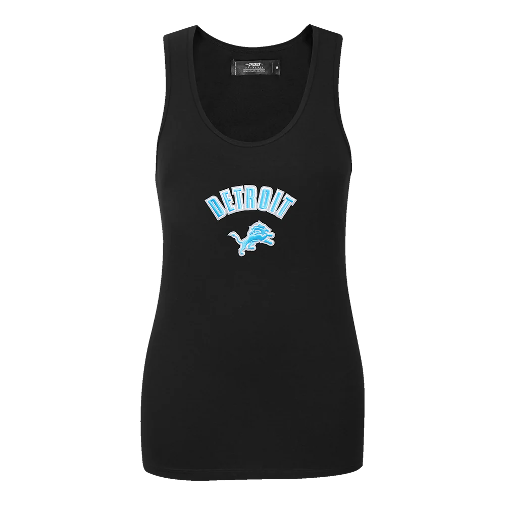 Detroit Lions Classic Racerback Tank Black