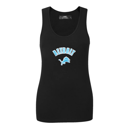 Detroit Lions Classic Racerback Tank Black