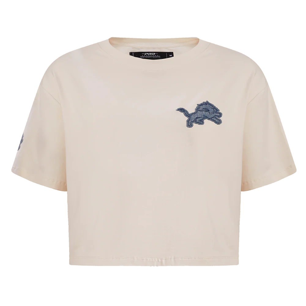 Detroit Lions Varsity Blues Boxy Tee