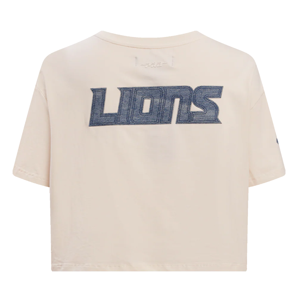Detroit Lions Varsity Blues Boxy Tee