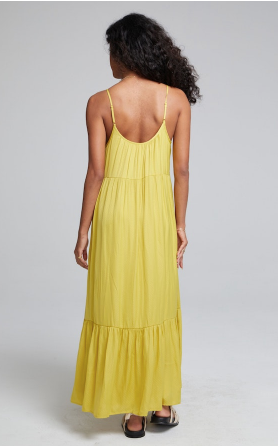 Dotted Citrus Midi Dress