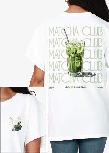 Matcha Club T-shirt – Ferne Boutique