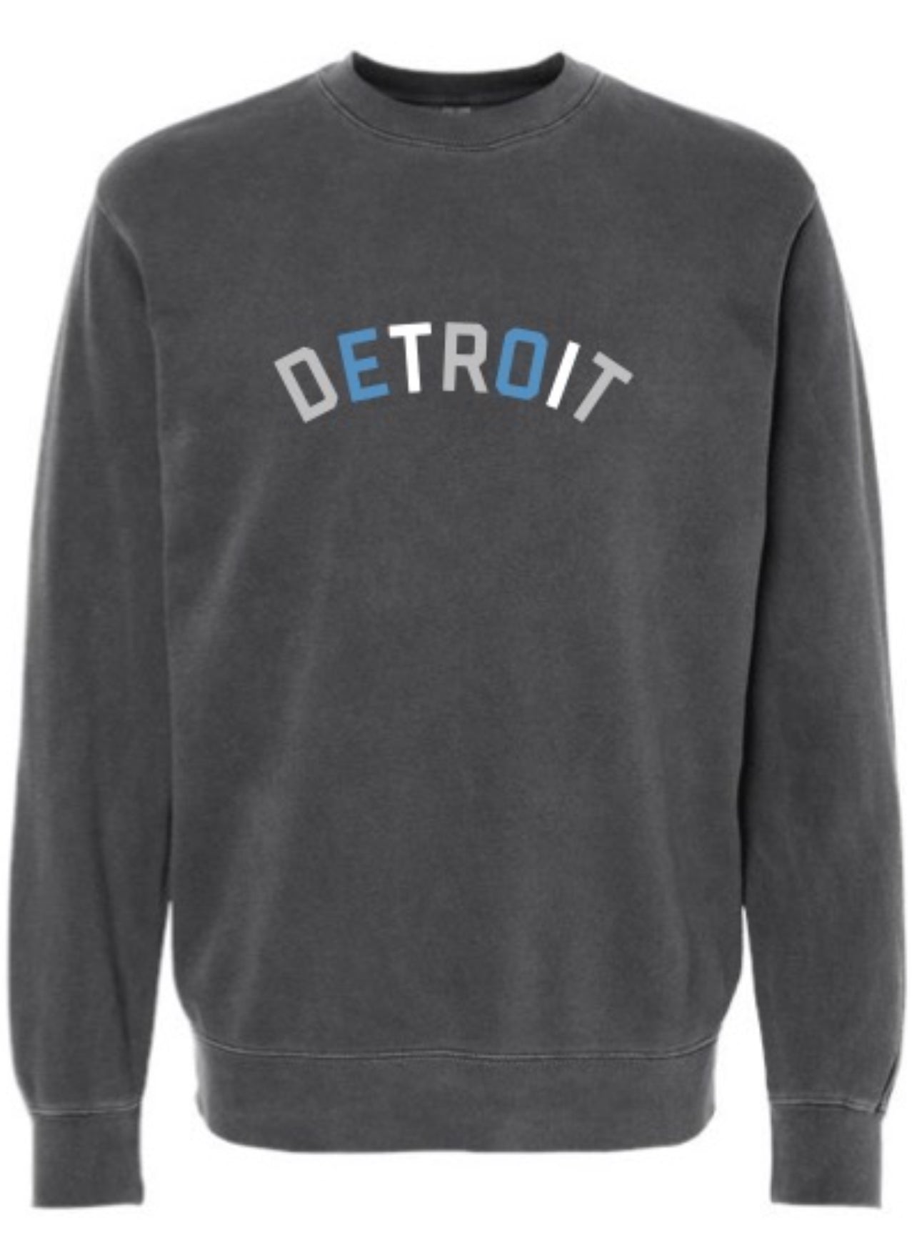 PRE-ORDER Detroit Embroidered Multi-Color Crewneck