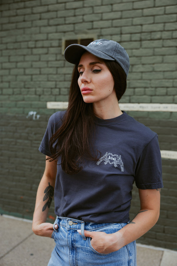 From The Womb Til Death Grey T-Shirt
