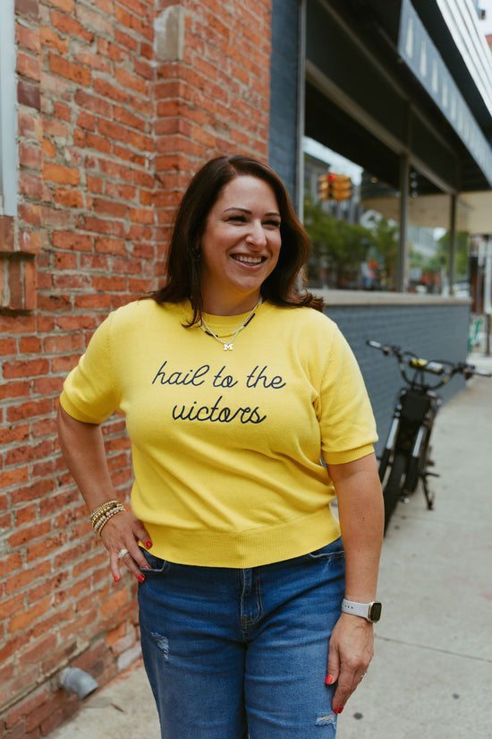 Hail To The Victors Yellow