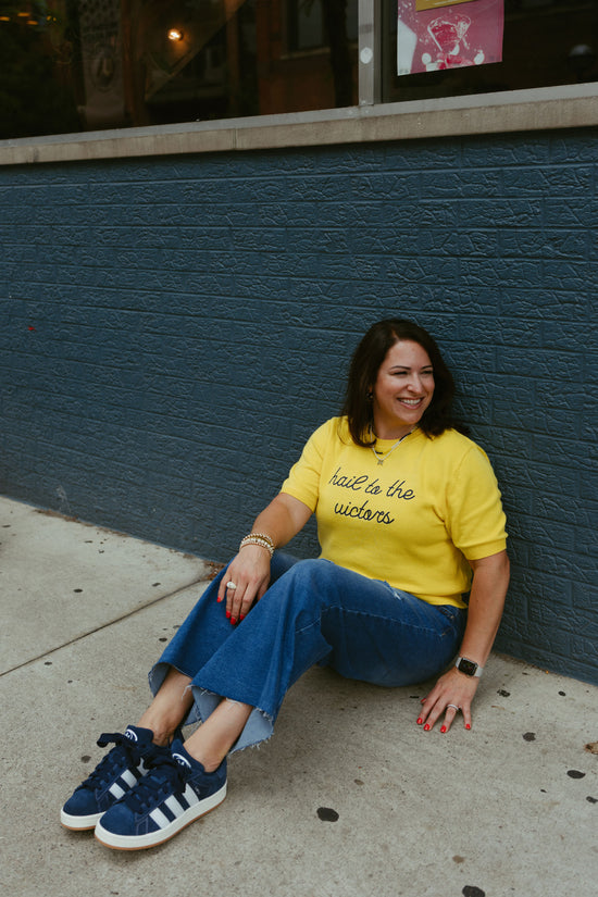 Hail To The Victors Yellow