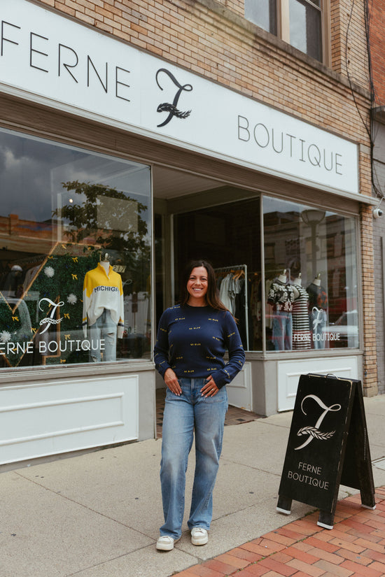 Go Blue All Over Sweater