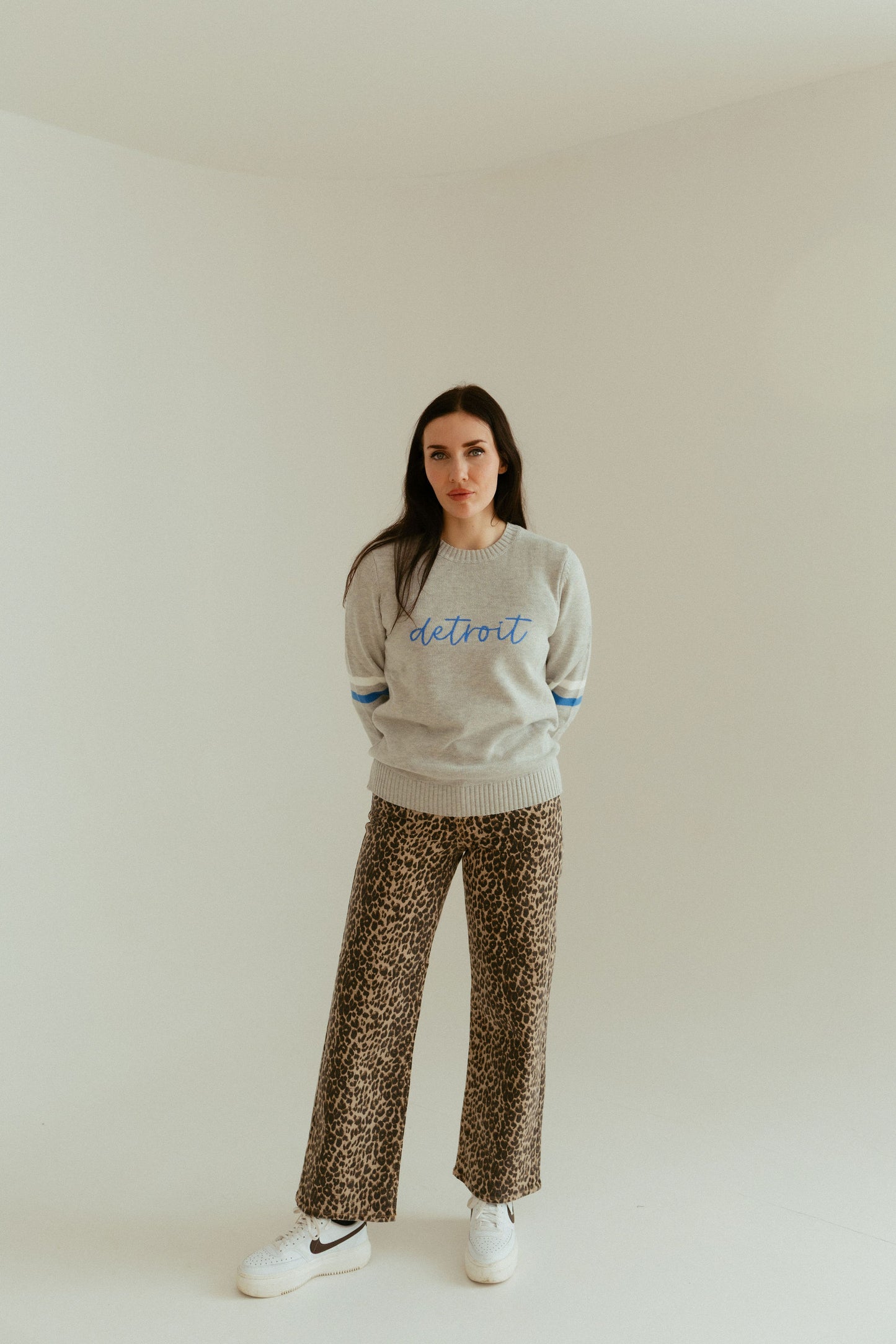 Detroit Cursive Sweater