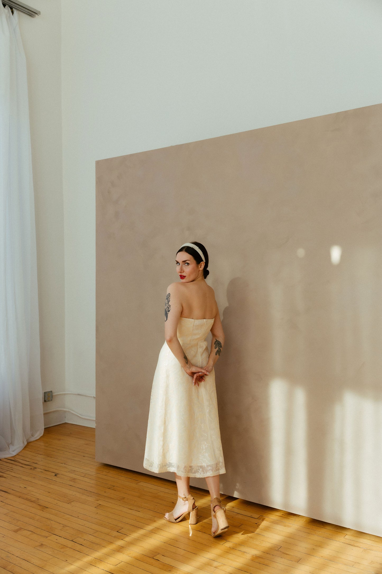 Florence Sequined Midi Dress