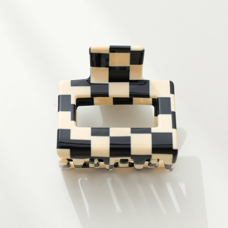 Checkmate Hair Claws