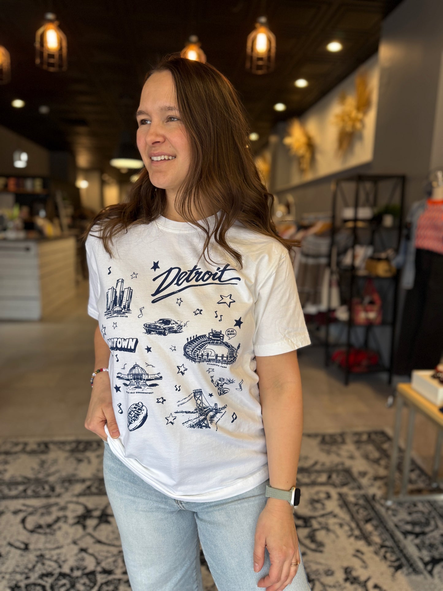 Detroit City Love Vintage T-Shirt