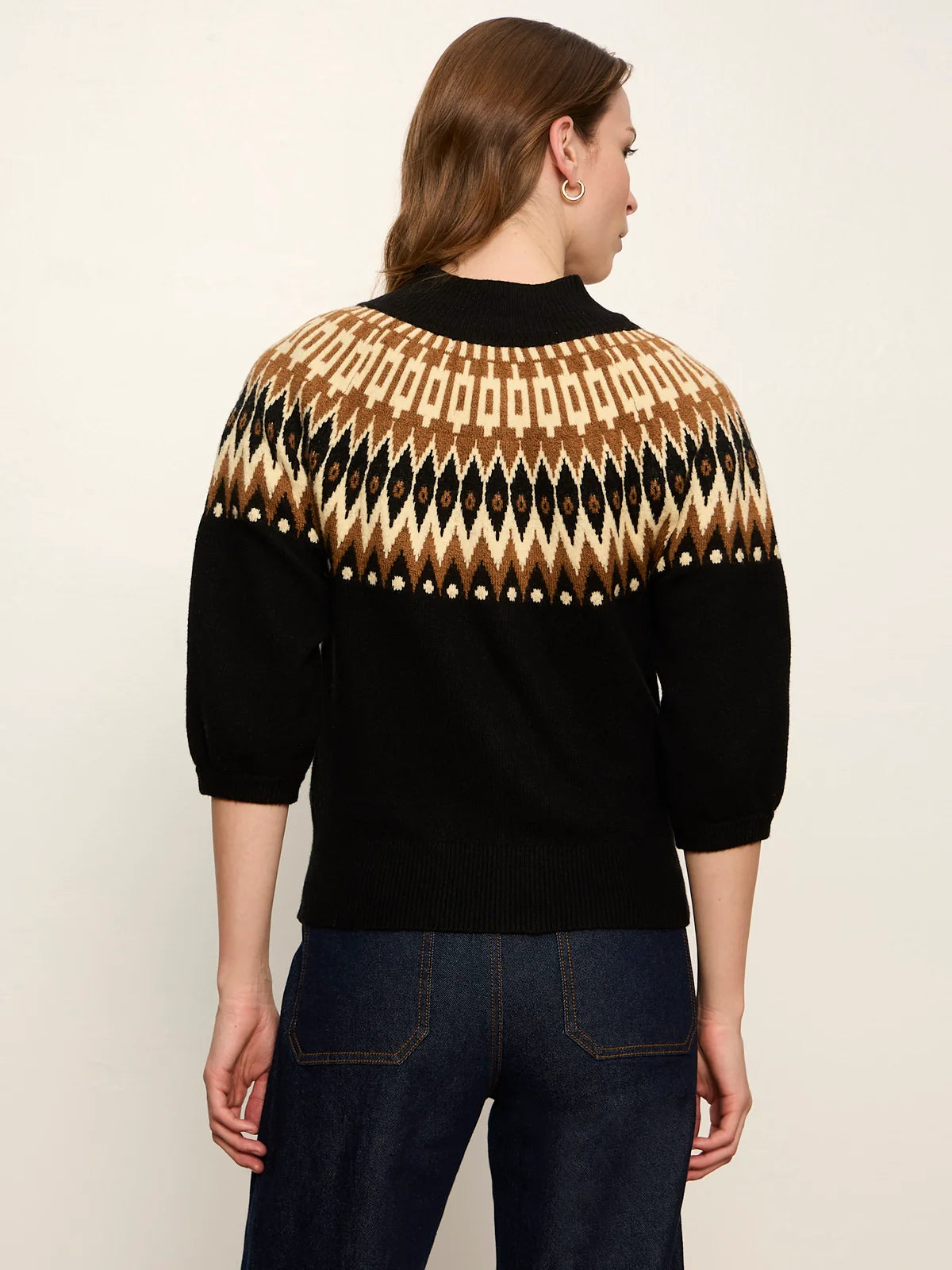 Fair Isle Zip Up