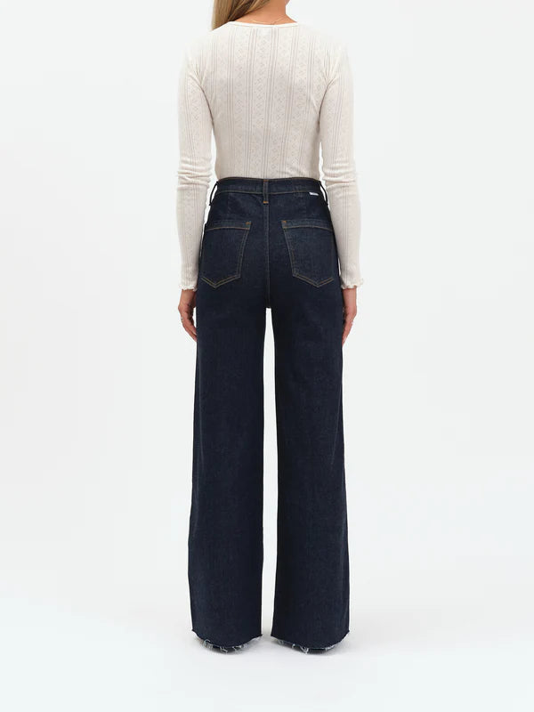 Far Out High Rise with Fashion Pocket in Rinse