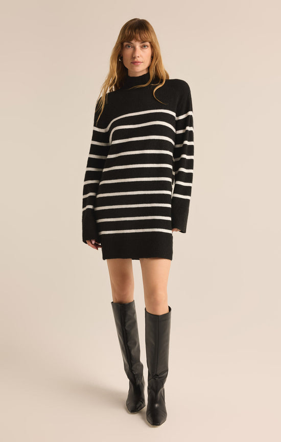 Fin Stripe Sweater Dress