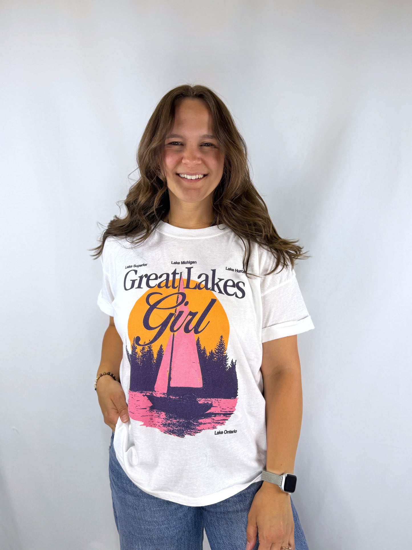 Great Lakes Girl T-Shirt