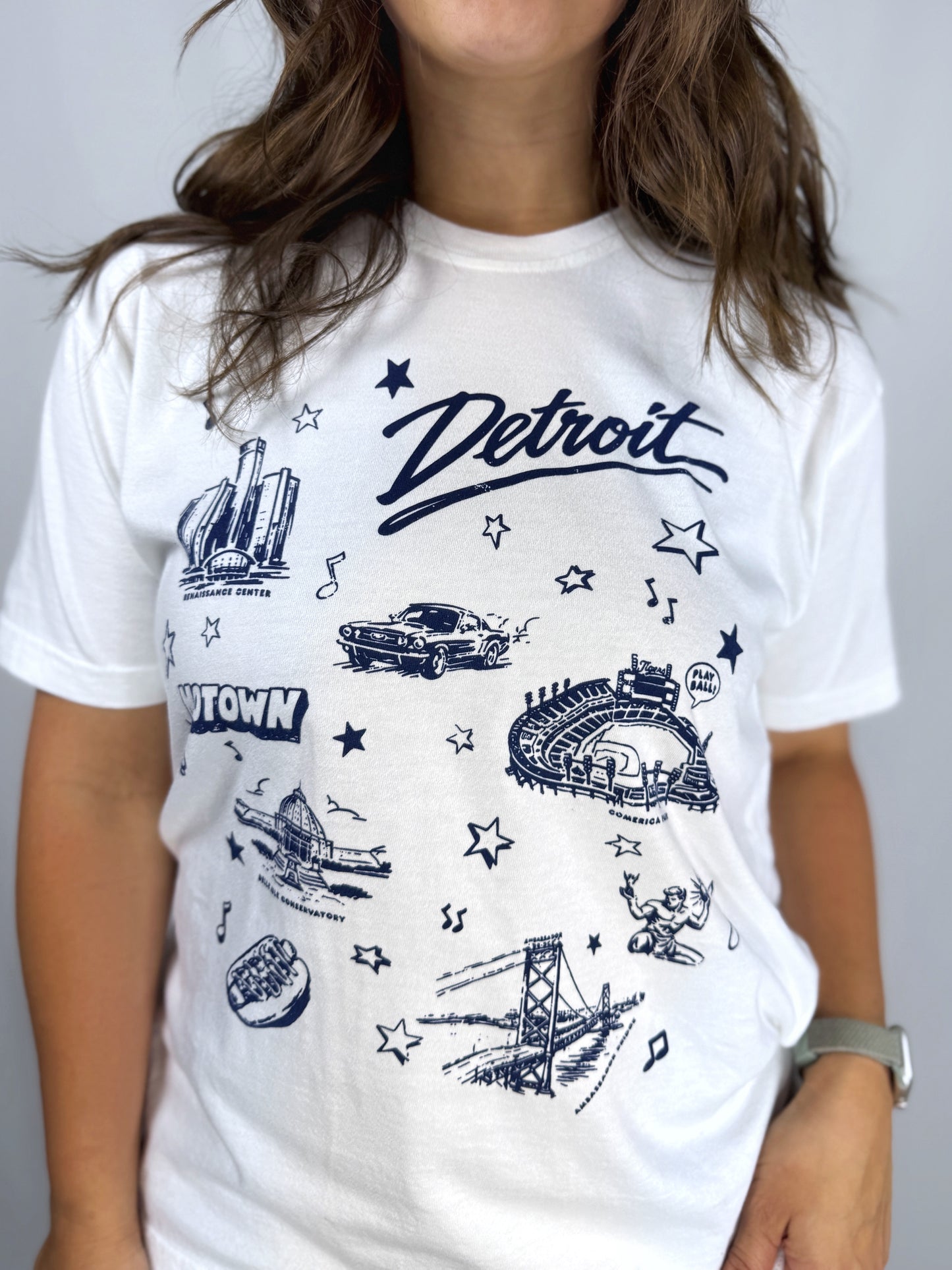 Detroit City Love Vintage T-Shirt