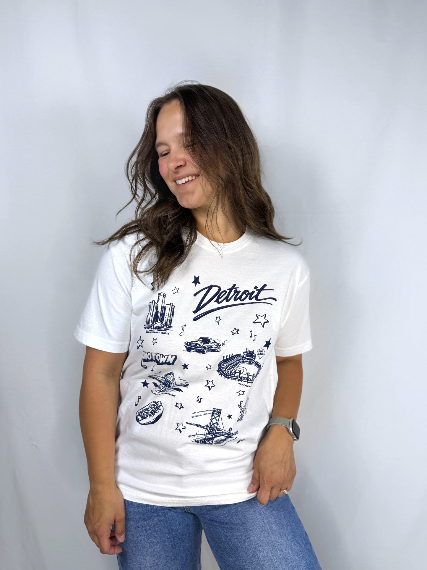 Detroit City Love Vintage T-Shirt