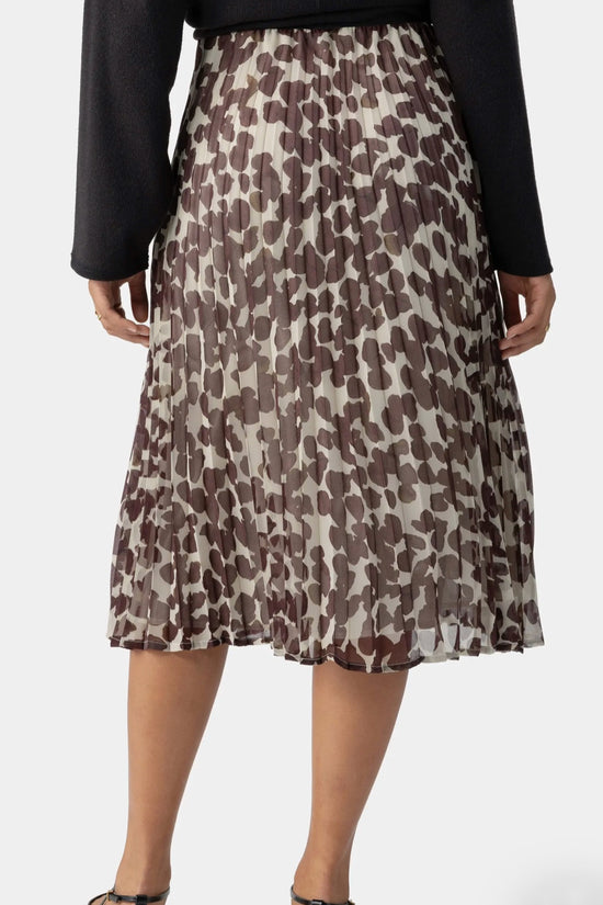 Seeing Spots Pleated Skirt