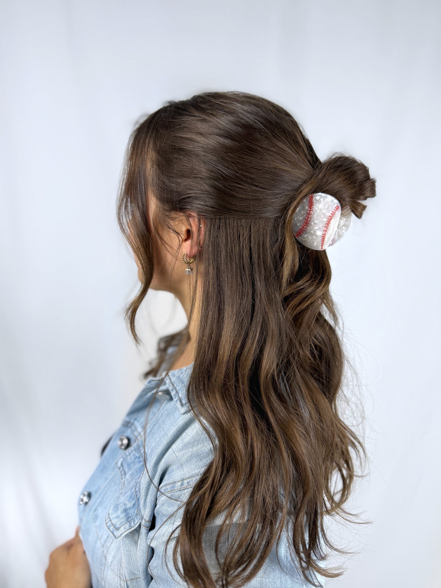 Baseball Claw Clip