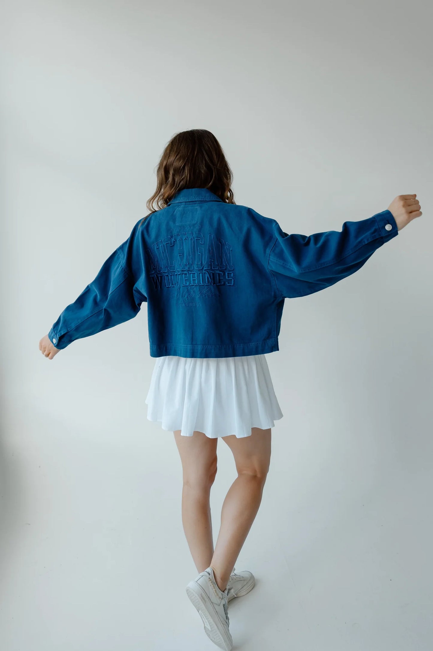 Michigan Embroidery Canvas Twill Jacket