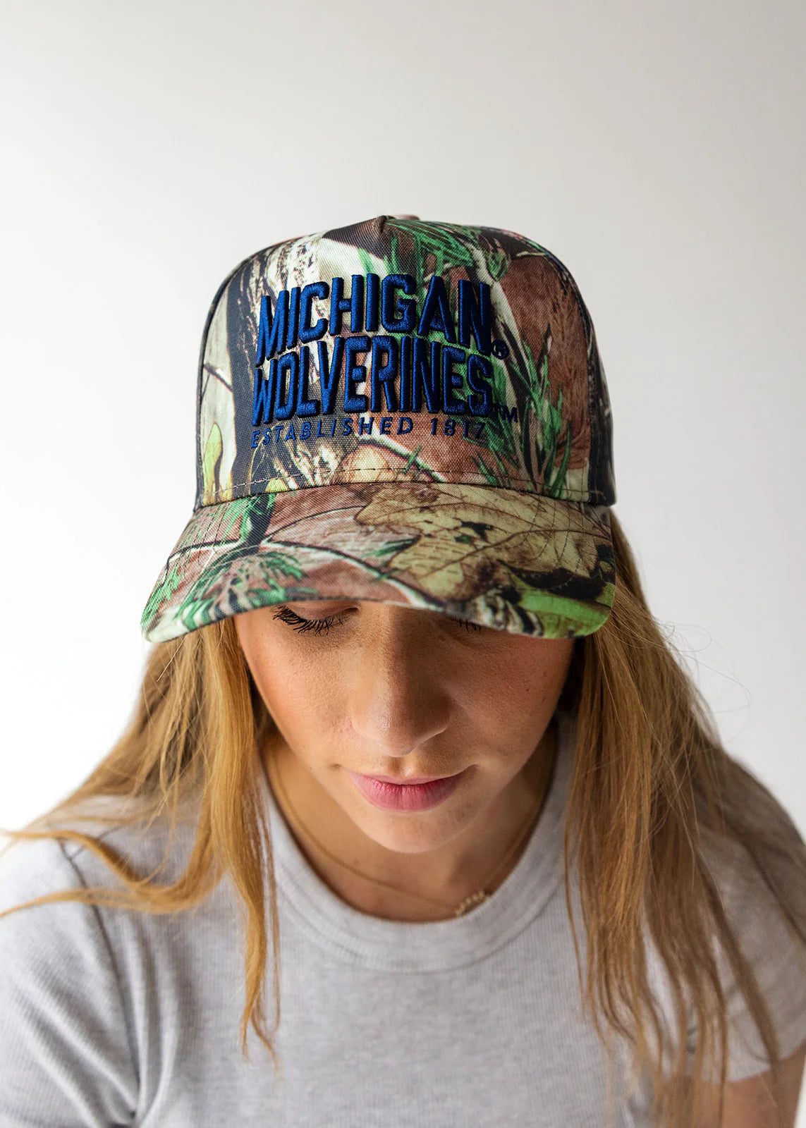 Michigan Camo Trucker Hat