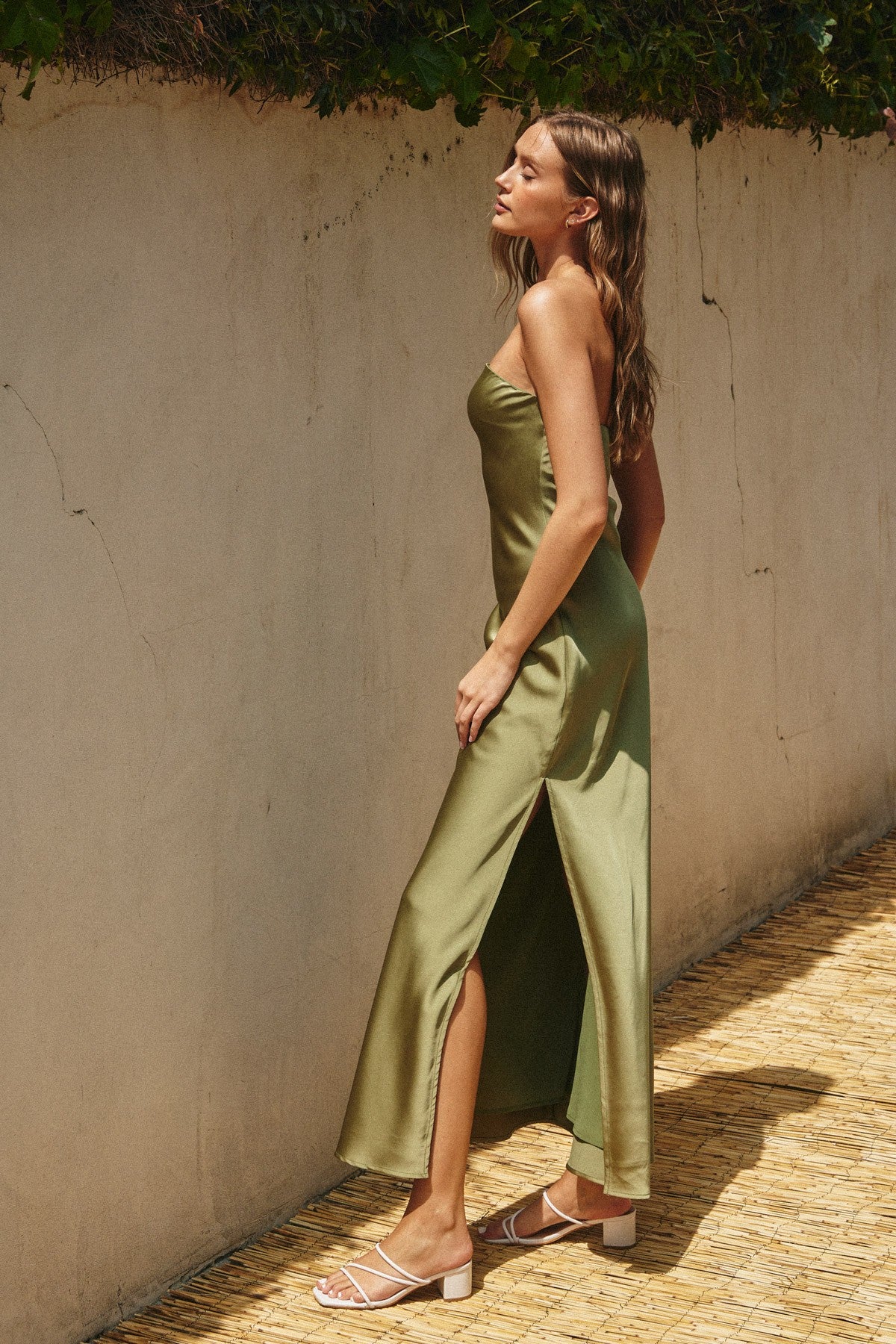 Going Out Strapless Maxi Dress