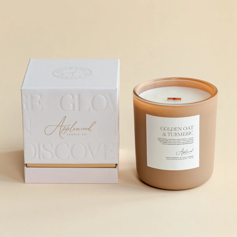 Golden Oat & Turmeric Candle