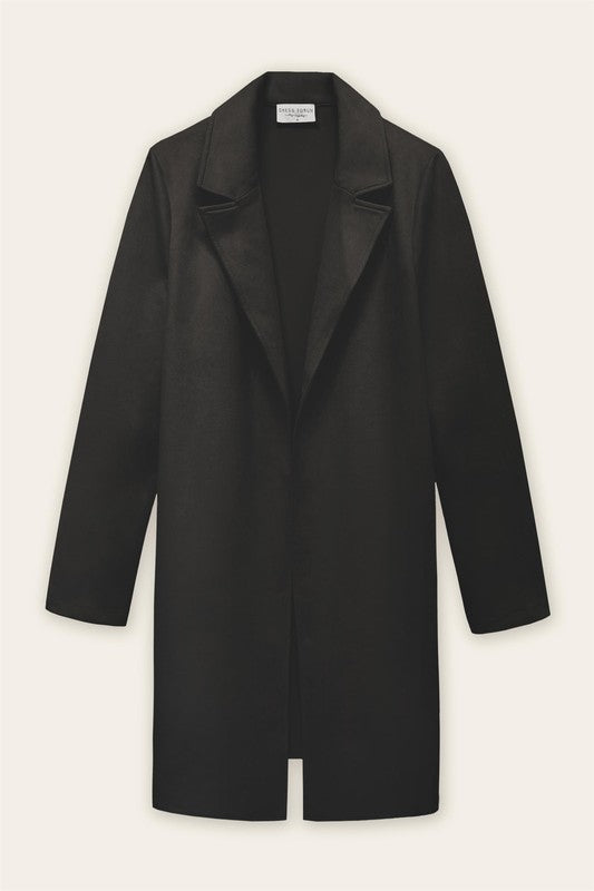 Grab and Go Suede Coat