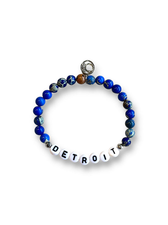 OB Blue Detroit Bracelet