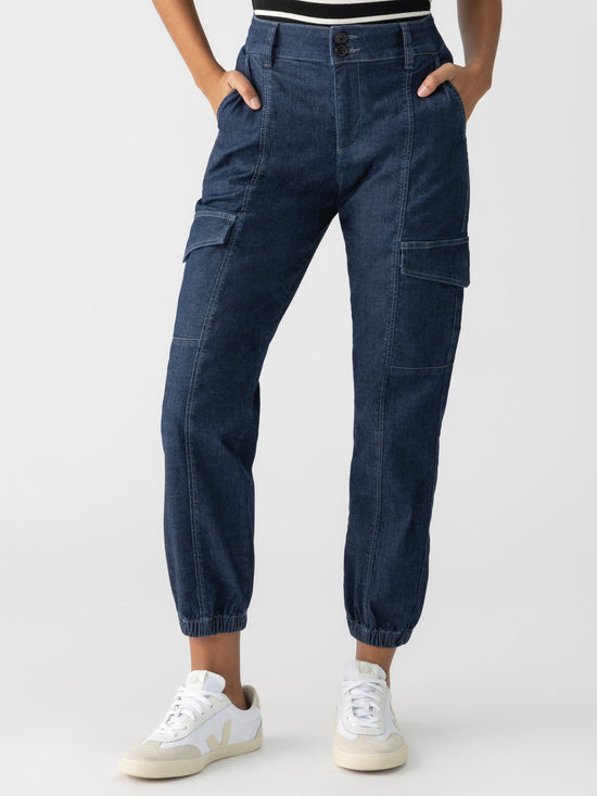 Rebel Denim Cargo Pants